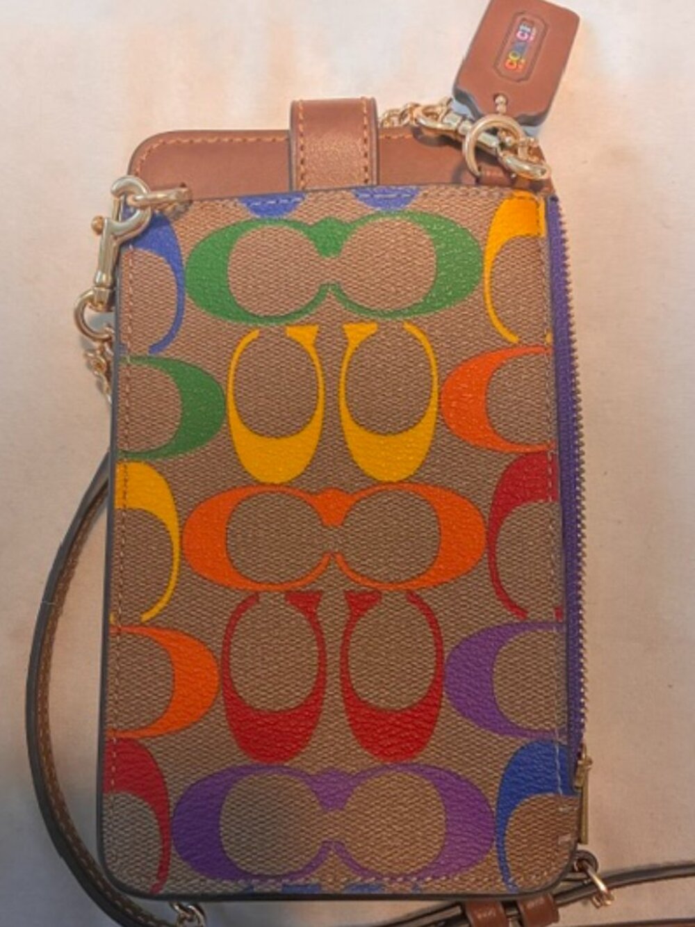 Coach Leather Crossbody Phone Case and Wallet - Never used - Picture 4 of 6